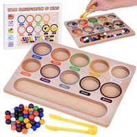 Dřevěná Montessori mozaika – barevné kuličky se sorterem 15.jpg