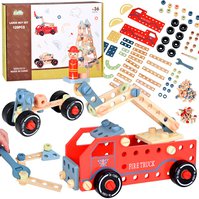 Dřevěná stavebnice 129 dílů auta, věže Montessori 9.jpg