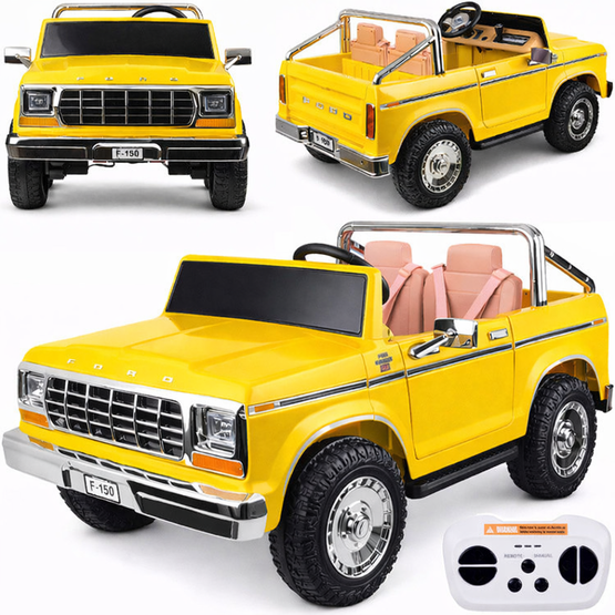 Detske_auto_na_akumulator_Ford_Bronco_24V_pro_2_deti_zlute