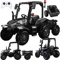 Detsky_traktor_4x4_s_privesem_12V_cerny