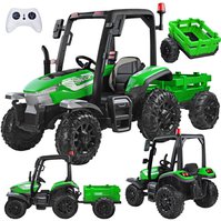 Detsky_traktor_4x4_s_privesem_12V_zeleny