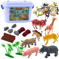 Figurky divokých a domácích zvířat Safari Wild Zoo 4.jpg