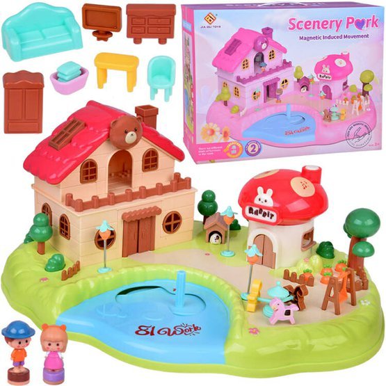 Interaktivní magnetický domeček pro děti Scenery Park 14.jpg
