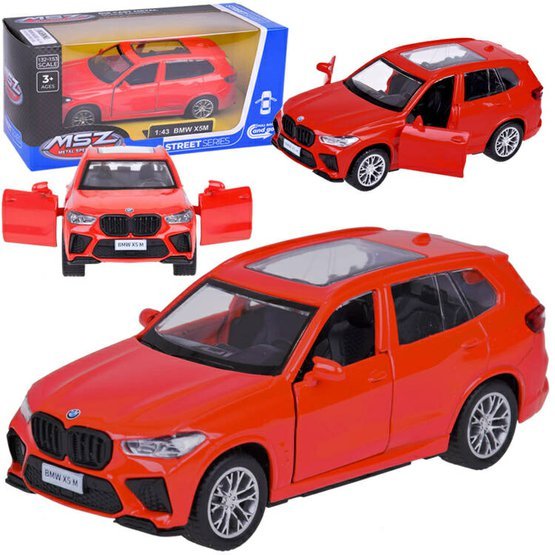 Kovový model auta BMW X5M červené 7.jpg