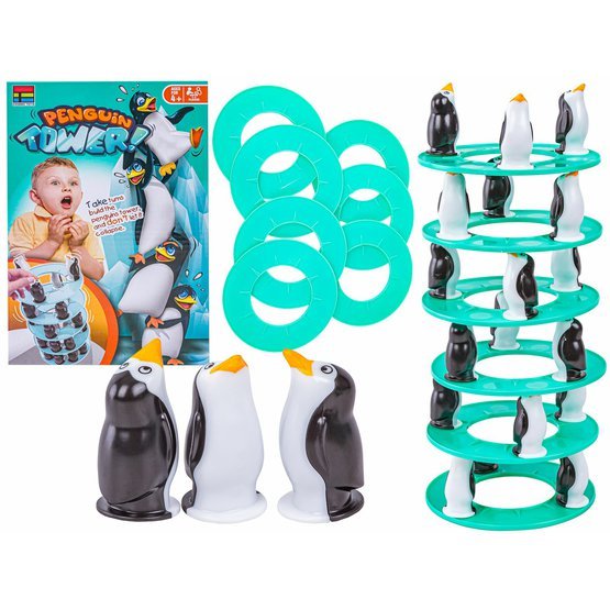 Penguin_Tower_balancni_hra_s_tucnaky