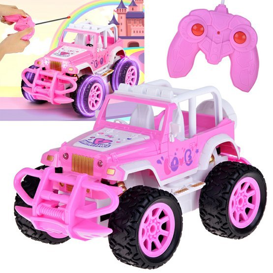 Růžové RC autíčko pro panenky 9.jpg