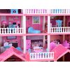Růžový domek pro panenky s nábytkem Pink Residence 5.jpg