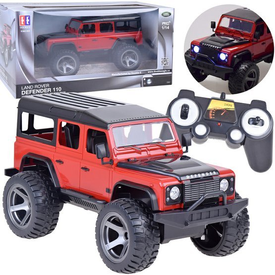 RC autíčko Land Rover Defender 110 červené 11.jpg