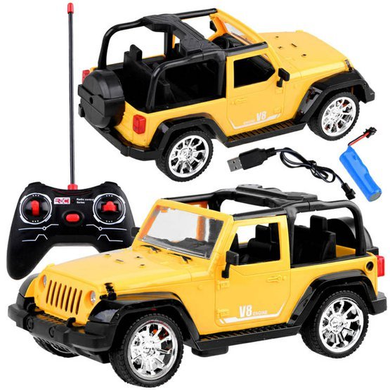 RC terénní žluté auto V8 10.jpg