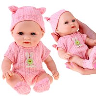 Roztomilá panenka miminko 26 cm ve světříku a čepičce 7.jpg