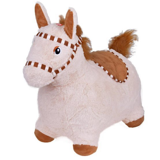 Skákací koník Beige Pony 11.jpg