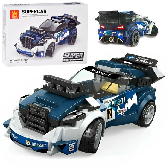 Stavebnice sportovní auto 164 dílů  6.jpg