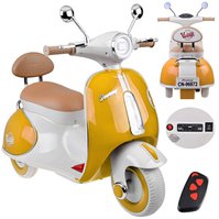 Dětský elektrický skútr Vintage oranžový